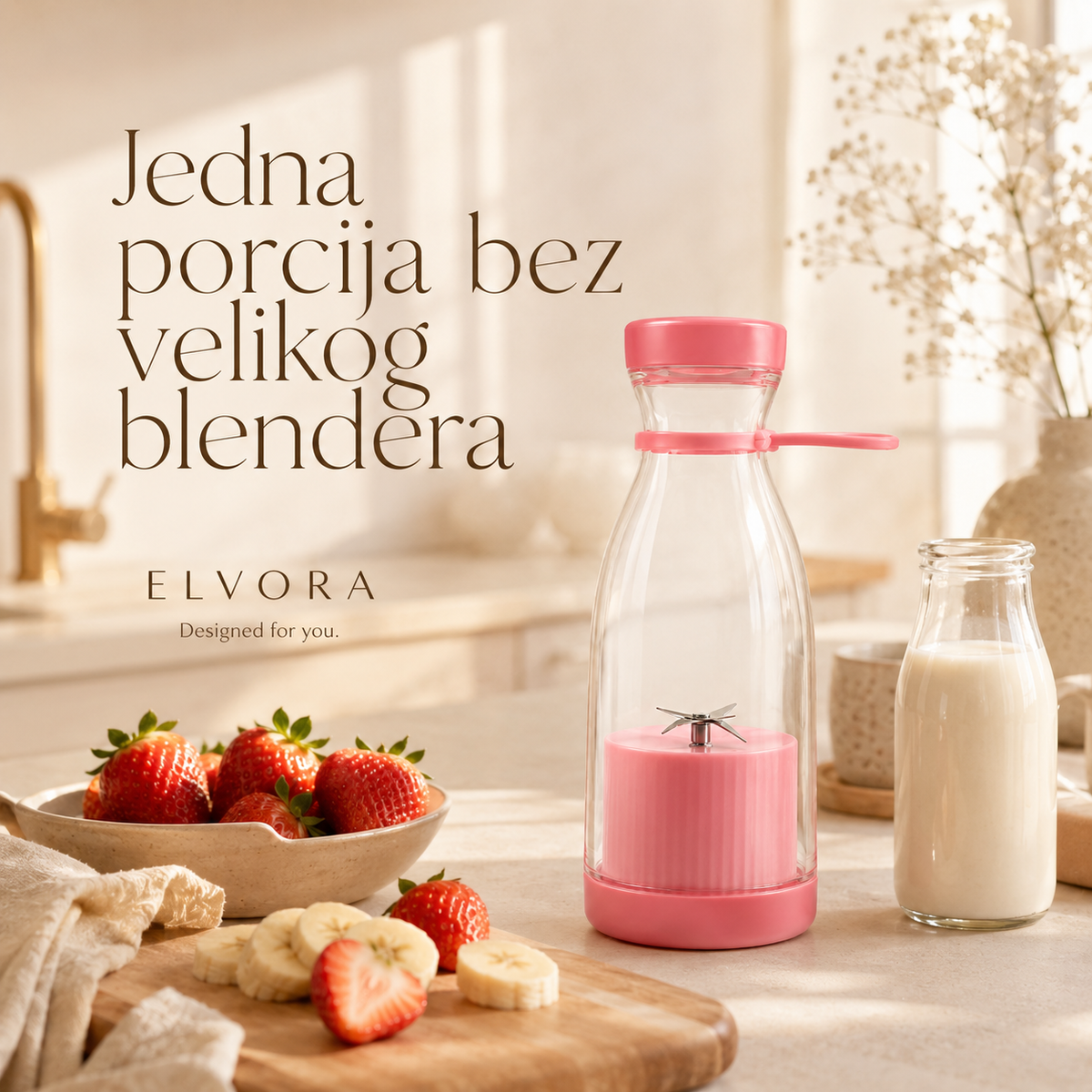 Elvora Mini Blender 420 ml